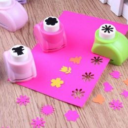 Kids Games Stamps Handmade Materials Small Embossing Device Children Card Production Flower Punching Device DIY Toy 1212