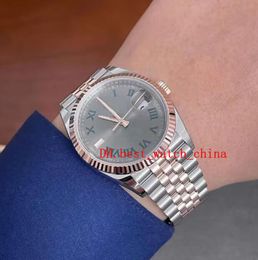 Men's watch 18K rose gold 36mm diameter Automatic Machinery Asia 2813 Sport Sapphire Glass 2022