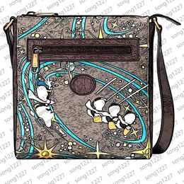 2021 pvc Designer Messenger Bags 645 Exquisite workmanship must be purchased Cartoon Fashion design SIZE 21 23 4257P