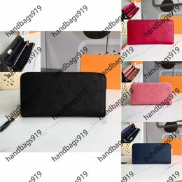 Wallet Wallets men women 2021 single leather Multi-style casuale pattern classic casual wave solid Colour Fashion purses Pu207Q