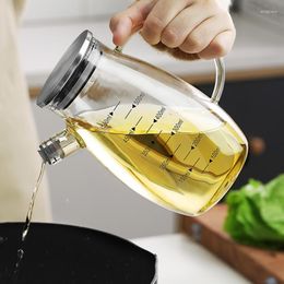 Storage Bottles Olive Oil Bottle Liquor Dispenser Cooking Seasoning Bbq Kitchen Tools Glass Creative Vinegar