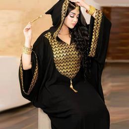 Abbigliamento etnico Wepbel Musulmano Abaya Dubai Abito lungo da donna Turchia Kaftan Pullover Djellaba Maglia rossa a vita media Ramadan Abito islamico