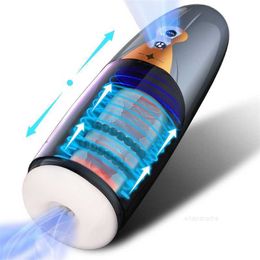 Sex toys massager Masturbators for Men Adult Toys Realistic Textured Vagina Man Masturbation Stroker with Thrusting Rotating