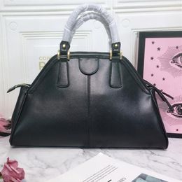Large Size Shopper Tote Bag Fashion Letter Handbag Genuine Leather Shoulder Bags High Quality Soft Structure Simple Style Dumpling302m