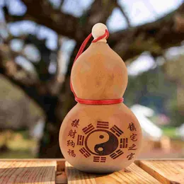 Hip Flasks Gourd Bottle Waternatural Wu Lou Chinesejug Good Lu Drinking Luck Container Pot Hu Sake Calabash Japanese Wealth Statue Lucky