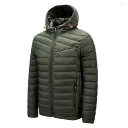 Men's Down 4XL 5XL 6XL Plus Size Men Winter Warm Waterproof Thick Jacket Parkas Coat Autumn Windproof Hooded Slim