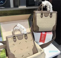 Designer-Quilted Tote Bag Women Handbag Purse Genuine Leather Gold Hardware Removable Wide Strap Fashion Letters Interior Compartment Pocket Designer Crossbody