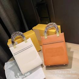 Handbag Factory Clearance Sale Bag Women's Family New Mini Tote Fashion Versatile One Shoulder Net Red Same Diagonal Small