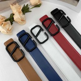 Classic Designer Belt Letter Buckle Women Leather Belt Width 4cm Men Business Casual Dress Belts High-Quality Cowhide