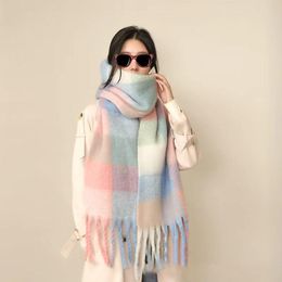 Luxe sjaal heren dames designer kasjmier sjaals herfst winter sjaal voor dames Europese en Amerikaanse nieuwe high-end essentials brei warm houden kwasten sjaals