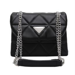 Designer Chain Diamond Small Winter PU Leather Crossbody Bags For Women Trending Shoulder Bag Lady Handbags2447