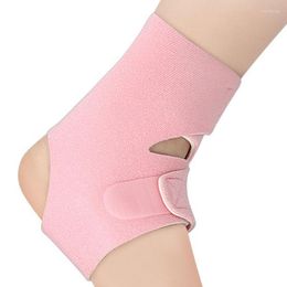 Ankle Support Brace 1pcs Adjustable Compression Sleeve Foot Protectors With Open Heel Hole