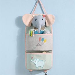 Storage Boxes Cartoon Bag Wall Hanging Organizers Wardrobe Toys Cosmetic Jewelry Makeup Sundries Contanier Bags Necessarie Feminina