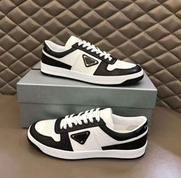 Fashion Nylon LeatherTechnical Sneaker Shoes Fabric Re-Nylon Chunky Rubber flat black White Casual Walking Discount Trainer EU38-46 Original Box