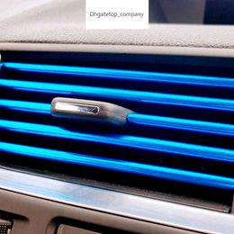 Car Interior Mouldings Decorative Strip Universal U-shaped Car Air Conditioner Outlet Decorative Soft Strip Accessories Interior