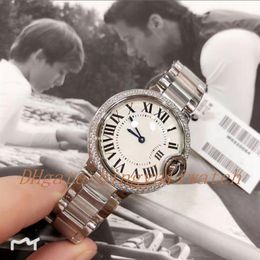 2019 New Quality Quartz Movement Luxury Women Watch Original Strap All White Dial Christmas Gift with Original Box280U