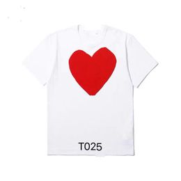 Play designer mens t Shirts Women's cotton embroidery love eyes tshirt loose casual couple style printed short sleeve bottom shirts k2