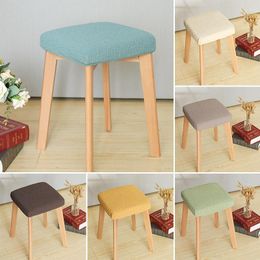 Chair Covers Removable Seat Cover Strench Elastic Bench Cushion Slipcover For Living Room Home Decor Bar Stool Protector