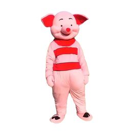 Adult Pig Cartoon Mascot Costume Fursuit Halloween Furry Suit Cartoon Outfits Dress