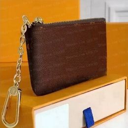 Fashion Key Chain Coin Bag Leder Brieftasche für Womens Short Wallets Kartenhalter Frauen Geldbeutel Klassiker Reißverschluss Tasche C89C89