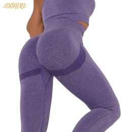 SOONERS #261 Scrunch Bum Leggings Butt Lift Leggings Sport Legging Push Up Woman Compress Legging Women Sportwear Gym Yoga Pants277r