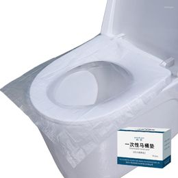 Toilet Seat Covers 10Pcs Disposable Waterproof Potty Cover For Adults Travel Accessories Public Restrooms