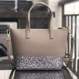 brand designer glitter women shoulder bag grey crossbody bags handbags totes purses Patchwork272K