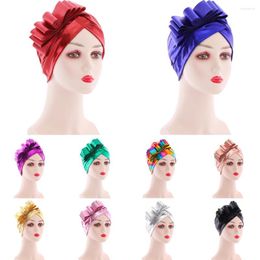 Ethnic Clothing Shinny Glitter Turban Muslim Hijab Women Chemo Sleep Cap Hair Loss Cover Beanie Bonnet Cancer Hat Headwear Head Wrap