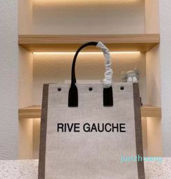 2023 Fashion Women handbag Rive Gauche Tote shopping bag Women handbags top linen Large Beach bags Designer travel Crossbody Shoulder satchel Wallet Totes