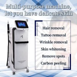 Salon Pico Laser Tattoo Removal Machine 808 Diode Laser Hair Remover Picosecond Q Switch Nd Yag Remove Age Spot Birthmark Eyeline Pigment