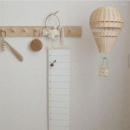 Decorative Figurines Portable Beautiful Handmade Rattan Air Balloon Delicate For Children Room