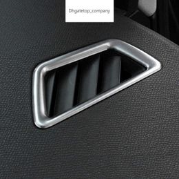 2 Pcs / Set Interior Chrome Front Air Condition Outlet Vent Molding Cover Cap Trim For Peugeot 5008 3008 3008GT 2017