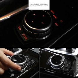 Original Car Multimedia Buttons Cover iDrive Stickers for BMW 1 3 5 7 Series X1 X3 F25 X5 E70 X6 E71 F30 F10 F07 E90 F11 E92 F20