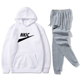 Spring Men Tracksuit Streetwear Casual Men's Set Hoodies Sportswear Mens Two Pieces Set Jacket Pants Sports Suit