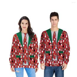 Men's Hoodies Nice Autumn Mens Casual Christmas Lover 3D Print Party Long Sleeve Hoodie Top Blouse OL Style Loose Fashion Workwear Sell