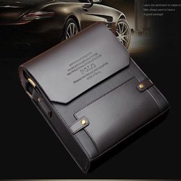 Designer brand kangaroo briefcase men leather soft shoulder travel business bag office computer computer pouch cover Messenger bag2892