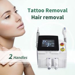 2 In 1 808 Diode Laser Hair Piclaser 532 755 1064 Pico Nd Yag Picosecond Laser Tattoo Removal Machine