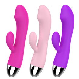 sex toy massager New rabbit vibrator double motor shock AV female masturbator massage stick 10 frequency strong fun