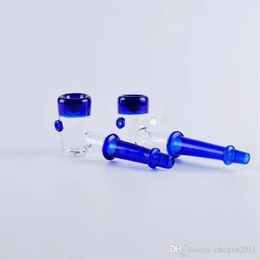 Blue pipe glassware Wholesale Glass bongs Oil Burner Water Pipes Glass Rigs Smoking