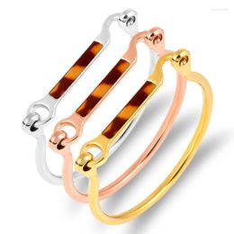 Bangle Classic Jewellery Horseshoes D Bangles Bracelets For Women Men Simple Stainless Steel Gift