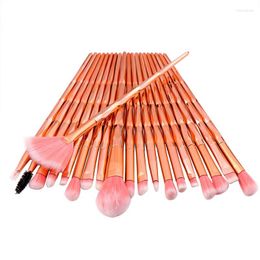 Makeup Brushes FJER 20Pcs Diamond Set Eye Shadow Powder Foundation Lip Professional Beauty Make Up Brush Pincel Maquiagem