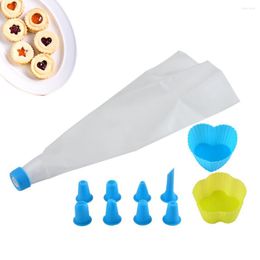 Baking Tools Decorating Pouch Mouth Full Set Baby Food Supplement Milking Oil Soluble Bean Cake Home Pack Resin Mold