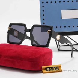 Luxury designer G Sunglasses 2022 Fashion Metal Women Sunglasses Mirror Classic Large frame Retro Street Beat sunglass Travel Oculos De Sol baiteng