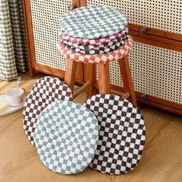 Chair Covers Corduroy Clip Cotton Round Stool Shroud Cushion Thickening Small Household