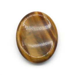 Natural Crystal Tiger Eye Gemstone Worry Stone Colourful Massage Healing Energy Worry Stones For Thump