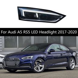 For Audi A5 RS5 Headlights Car Assembly Daytime Running Lights LED Headlight Dynamic Turn Signal Head Lamp Front Light