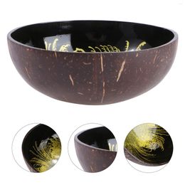 Bowls Bowl Shell Candy Keyserving Storage Decorative Salad Holder Table Nuts Round Handcrafted Container Acai Wooden Nut Snack