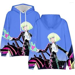 Men's Hoodies Anime Sweatshirt PROMARE 3D Print Boys/girls Cartoon Long Sleeve Pullover Teeange Casual Outwear Hoodie