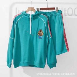 Men's Tracksuits designer Sweater G zipper hoodie pineapple couple sports suit g embroidered sweater 405G