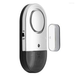 Alarm Systems Magnetic Door Sensor Chime For Opens Super 125dB Loud Wireless Security Alarms Keep